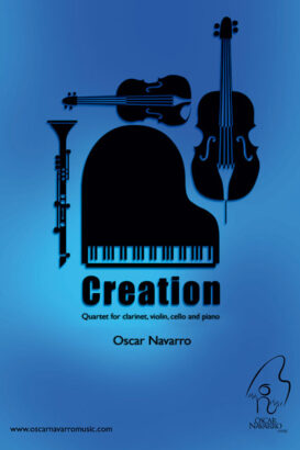 CREATION - Quartet for Clarinet, Violin, Cello and Piano