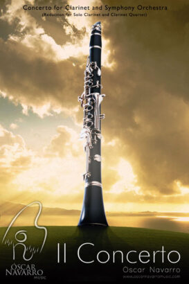 II CONCERTO- Reduction for Solo Clarinet and Clarinet Quartet