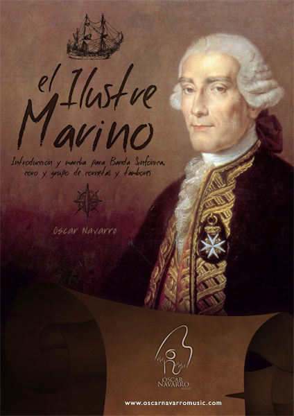 EL ILUSTRE MARINO - Introduction and March for Wind Band, choir and band of bugles and drums