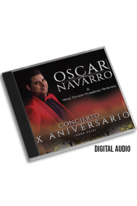 CD - 10th ANNIVERSARY CONCERT OSCAR NAVARRO