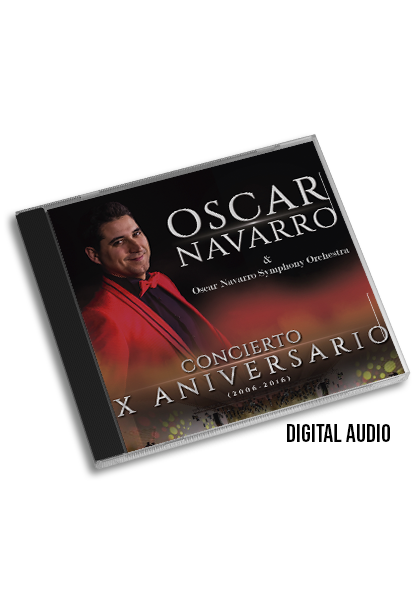 CD - 10th ANNIVERSARY CONCERT OSCAR NAVARRO