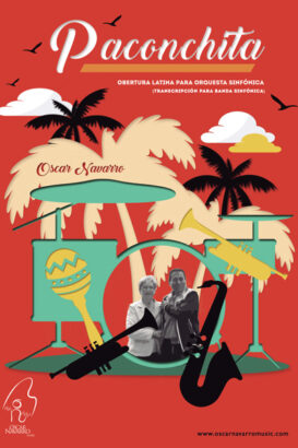 CONDUCTOR SCORE - PACONCHITA (Latin Overture for Wind Band)
