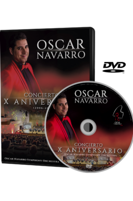 DVD - 10th ANNIVERSARY CONCERT OSCAR NAVARRO
