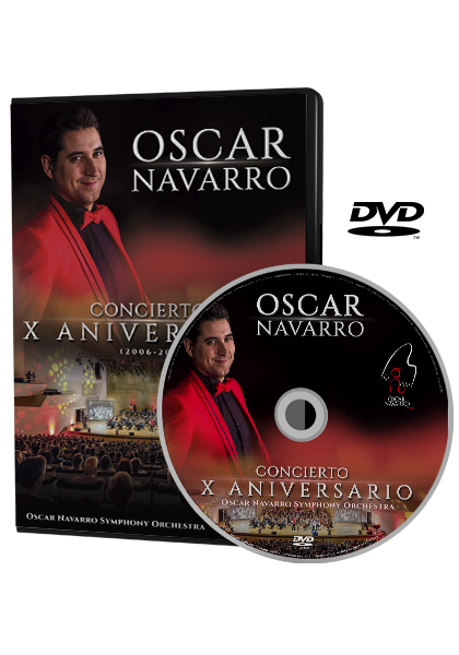 DVD - 10th ANNIVERSARY CONCERT OSCAR NAVARRO