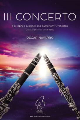 III CONCERTO – For Bb/Eb Clarinet and Wind Band