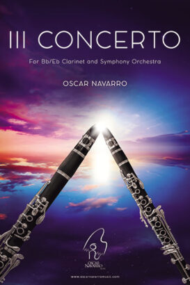 III CONCERTO – For Bb/Eb Clarinet and Symphony Orchestra