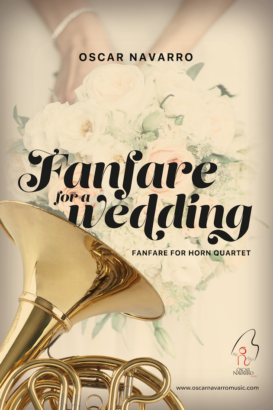 FANFARE FOR A WEDDING - Fanfare for Horn Quartet
