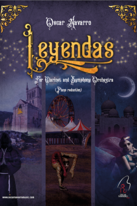 LEYENDAS – Reduction for Clarinet in Bb and Piano