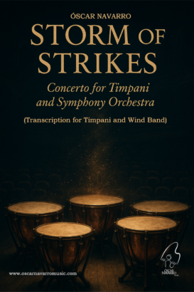 STORM OF STRIKES – Concerto for Timpani and Wind Band